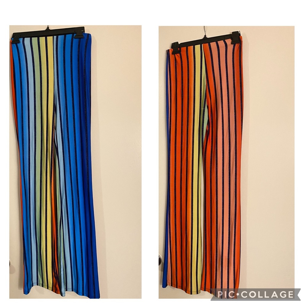 Sabora Pin-striped Pants Are size Small
